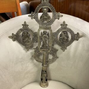 Croix de procession éthiopienne