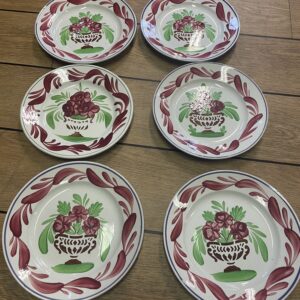 assiettes terre de fer